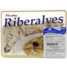 Morue salée Riberalves en lamelles